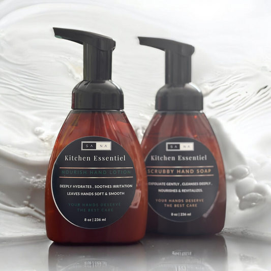 Kitchen Set: Scrubby Hand Soap & Nourishing Hand Lotion