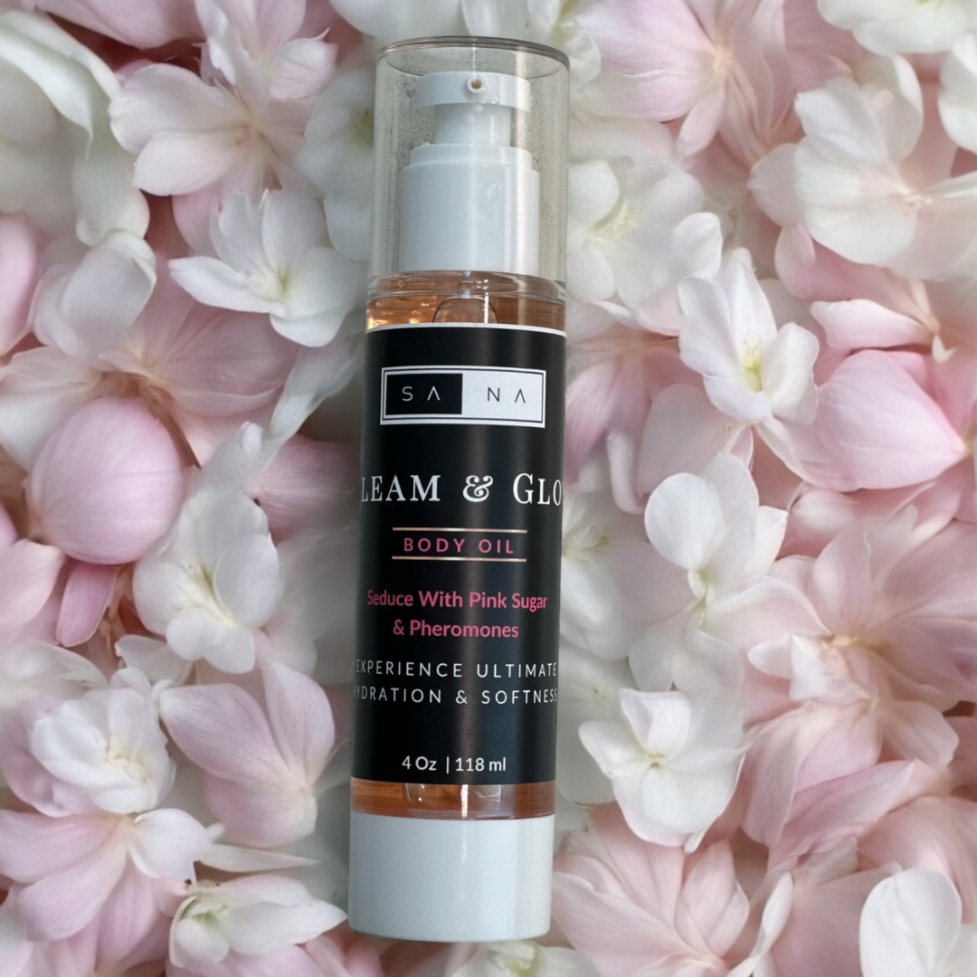 Gleam and Glow Body Oil ( Pink Sugar )